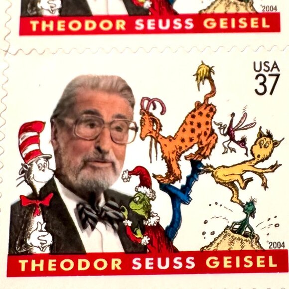 Collector's Stamps "DR SEUSS" / "DC Comics SUPERHEROES" 2 for 1 COMBO - Picture 3 of 5
